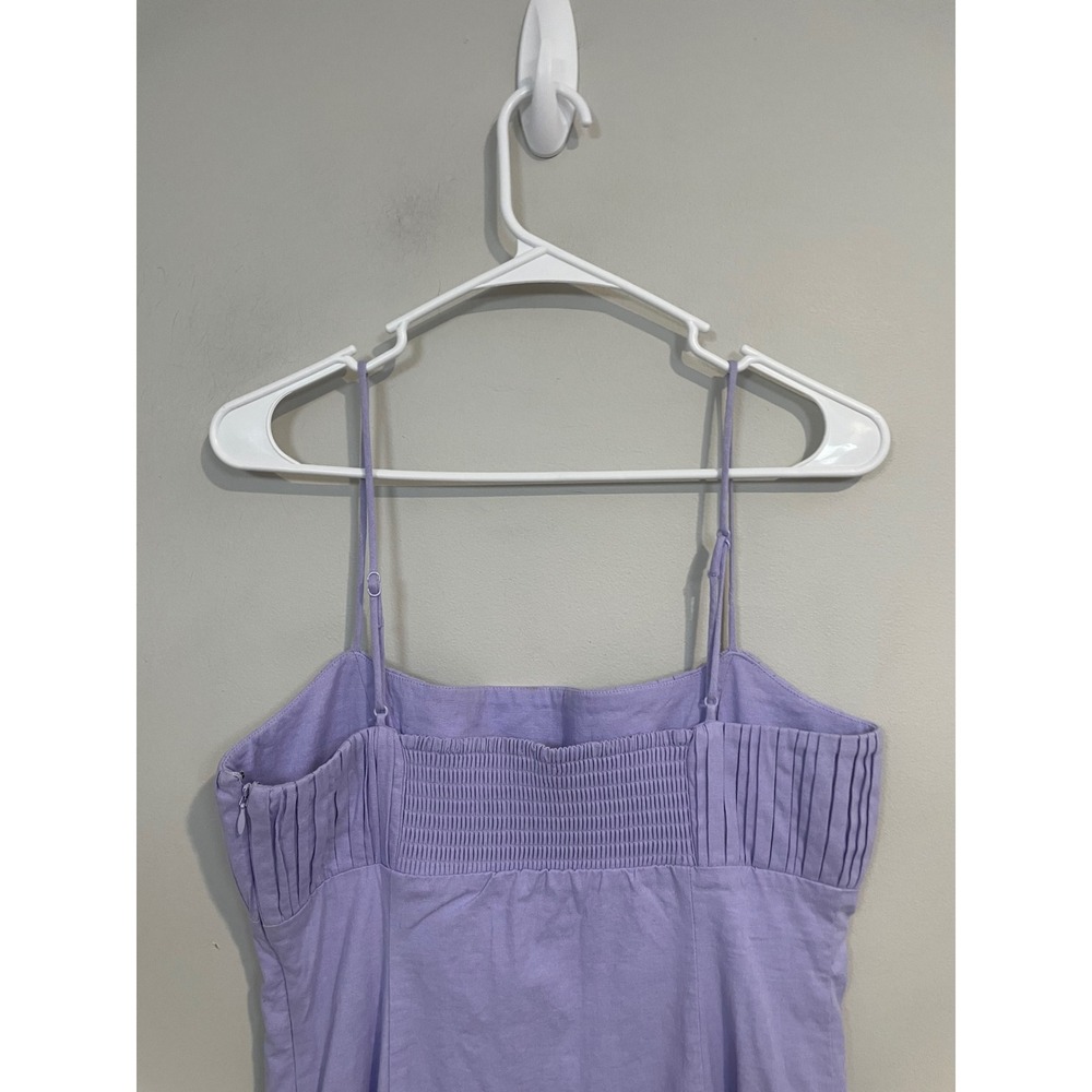 NWT Maeve By Anthropologie Ophelia Dress in Lilac Size 8 Mini Feminine Dainty - Picture 7 of 12